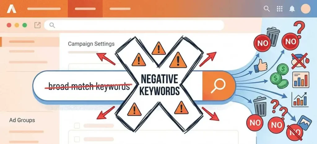 Negative Keywords: The Secret to Saving Your Google Ads Budget